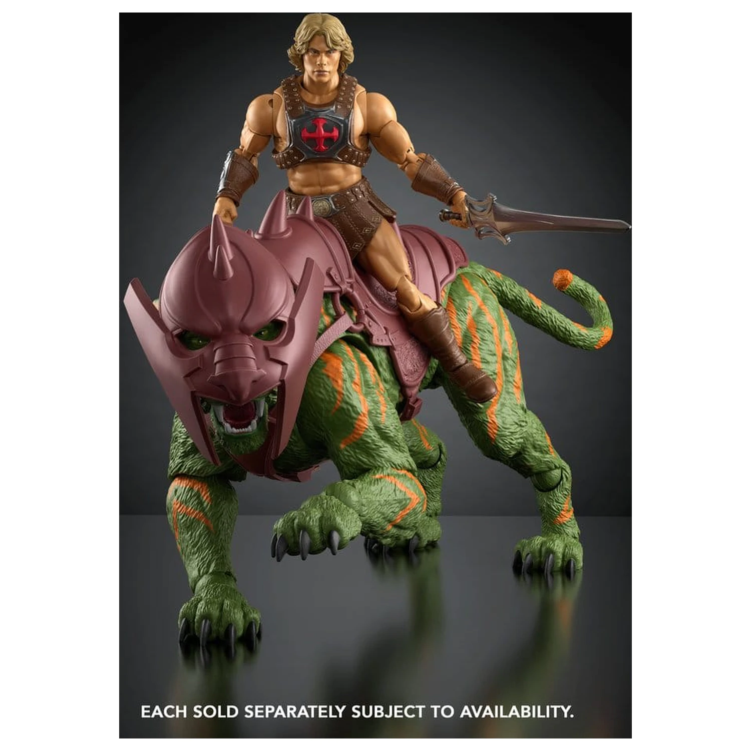 Masters of the Universe 2026 Movie Chronicles Action Figure Battle Cat 17 cm product photo