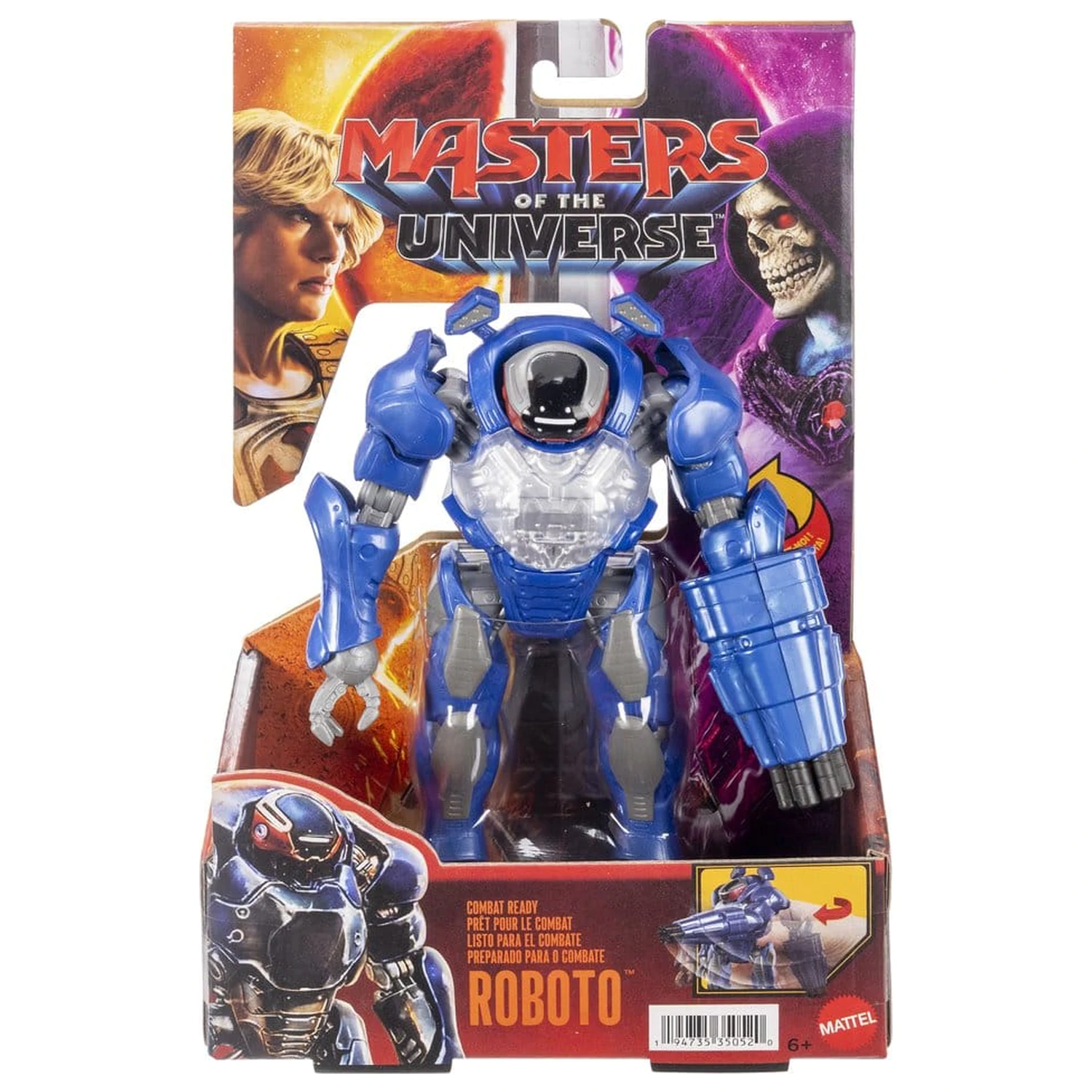 Masters of the Universe 2026 Movie Feature Action Figure Combat Ready Roboto 14 cm product photo