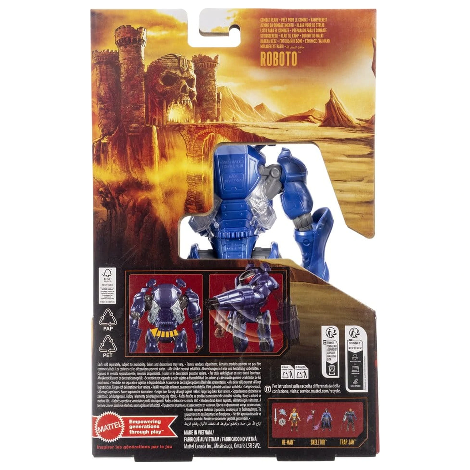 Masters of the Universe 2026 Movie Feature Action Figure Combat Ready Roboto 14 cm product photo