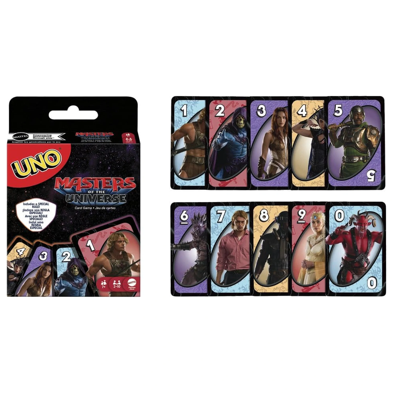 Masters of the Universe 2026 Movie UNO Card Game product photo