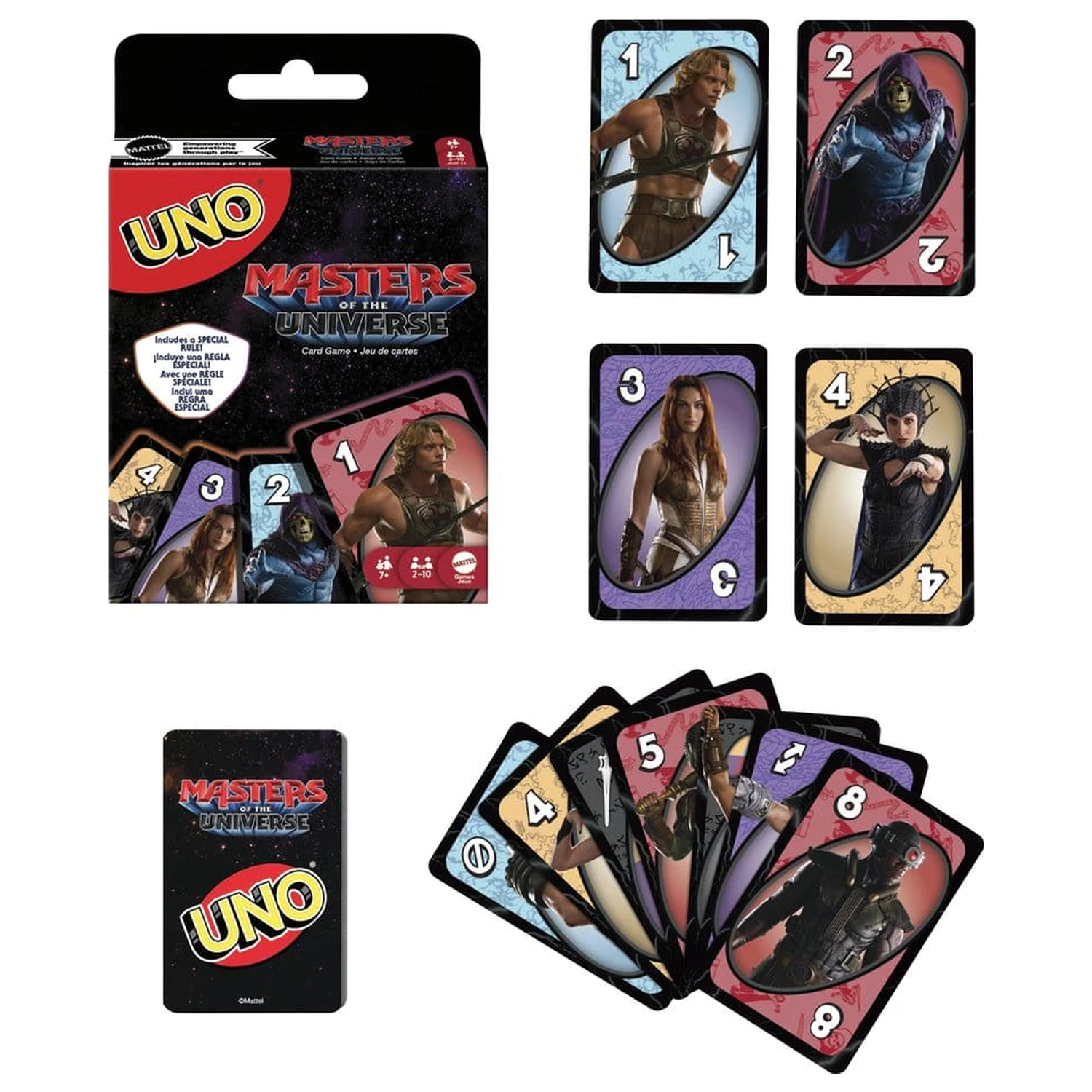 Masters of the Universe 2026 Movie UNO Card Game product photo