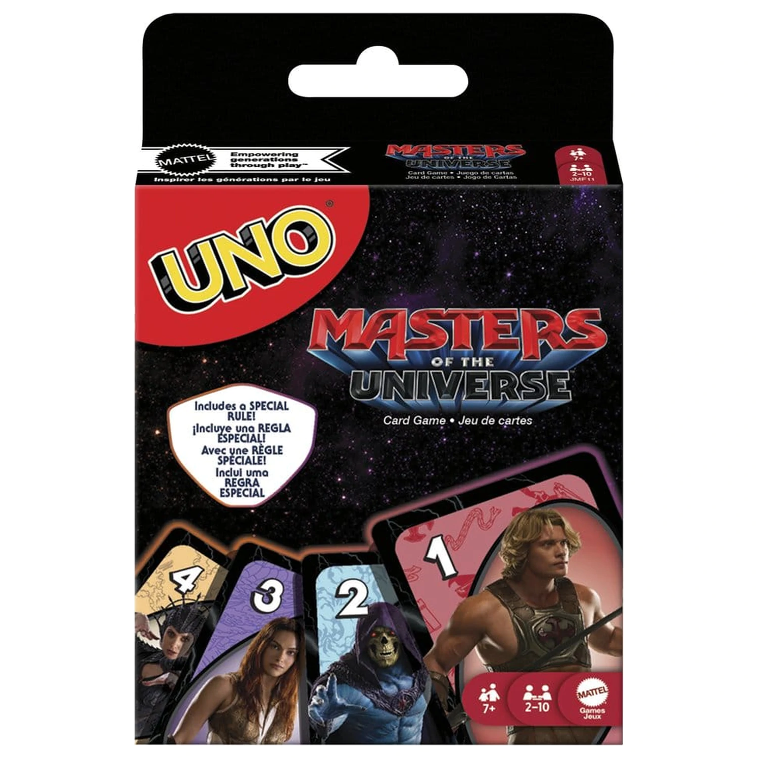 Masters of the Universe 2026 Movie UNO Card Game product photo