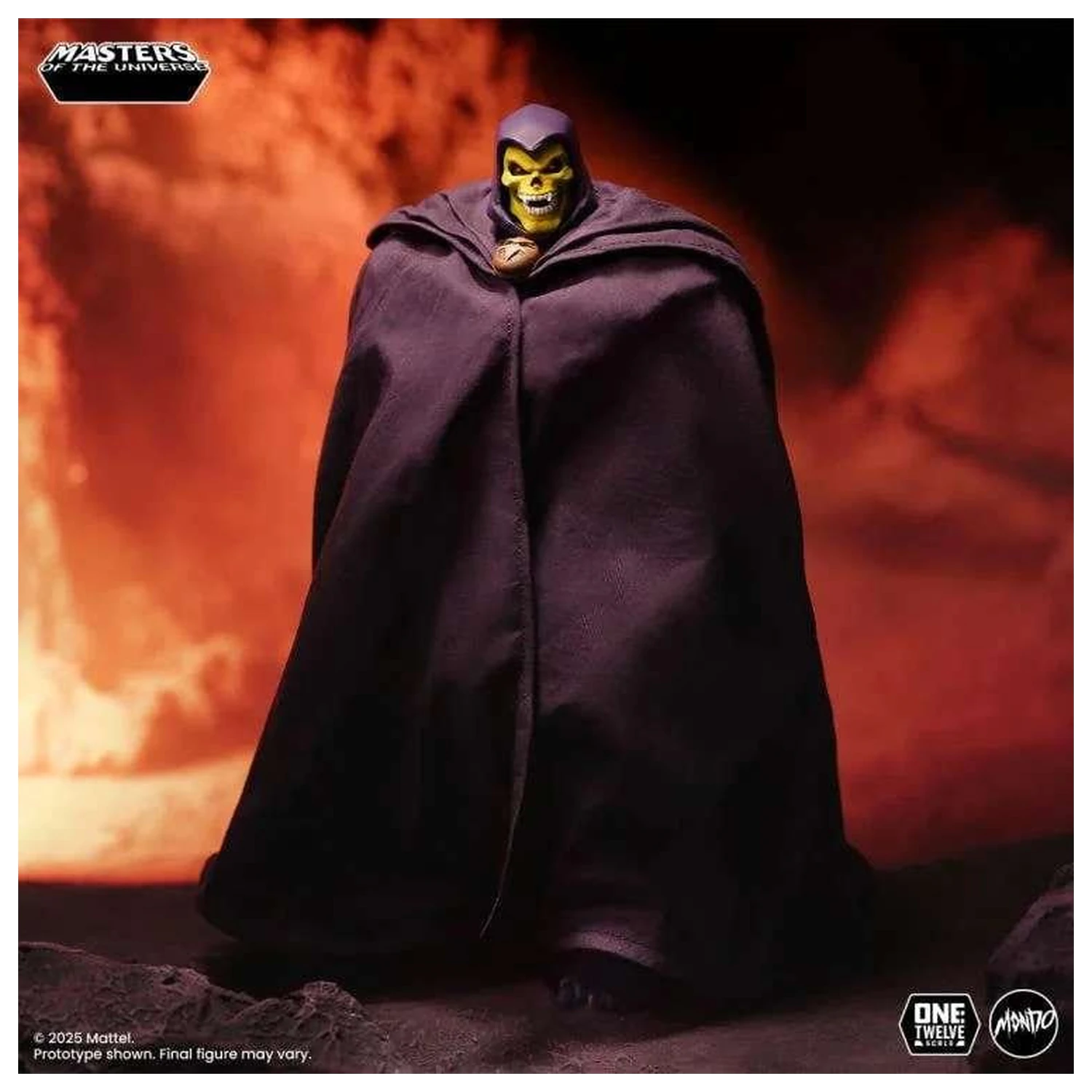 Masters of the Universe Action Figure 1/12 200x - Skeletor product photo
