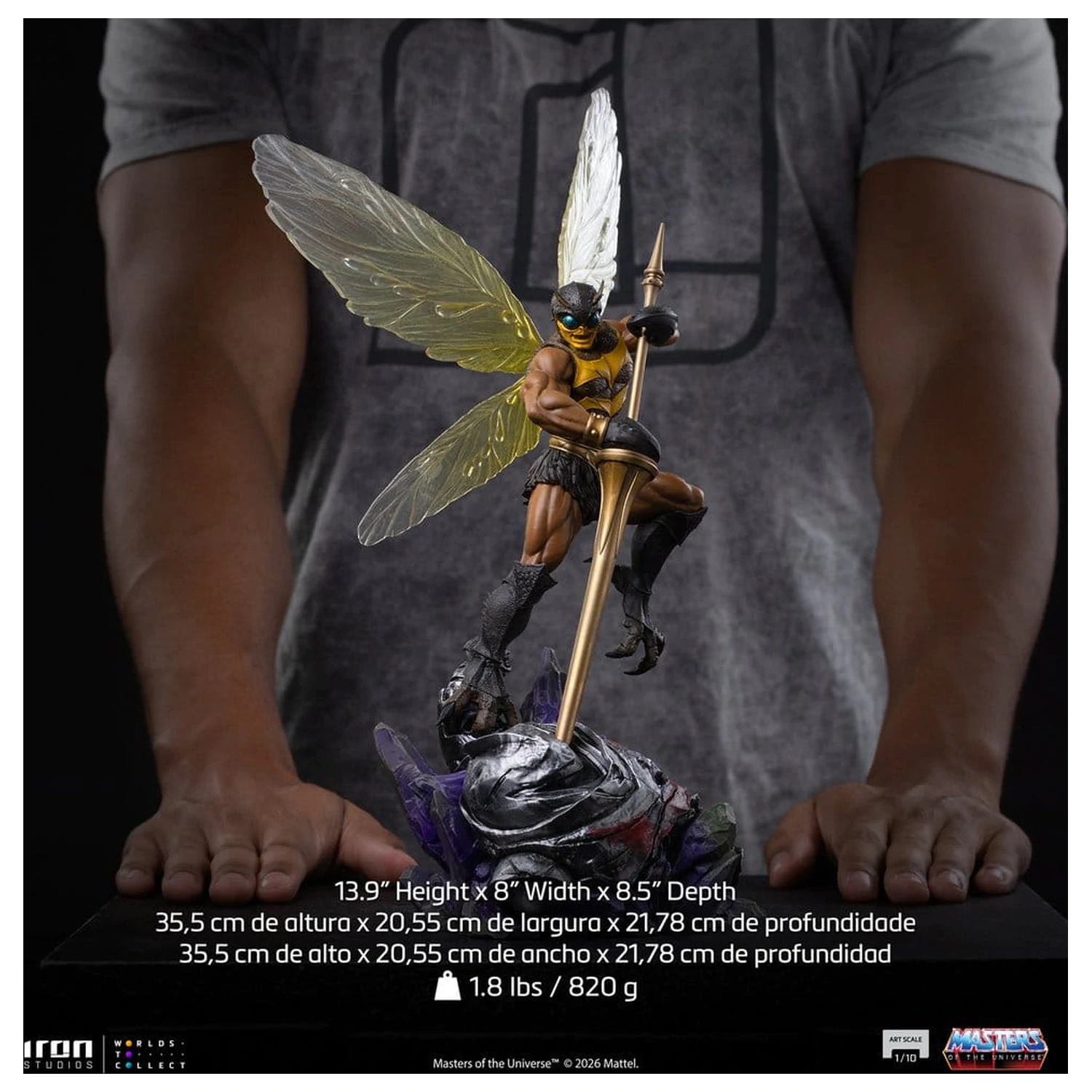 Masters of the Universe Art Scale Statue 1/10 Buzz-Off 36 cm product photo