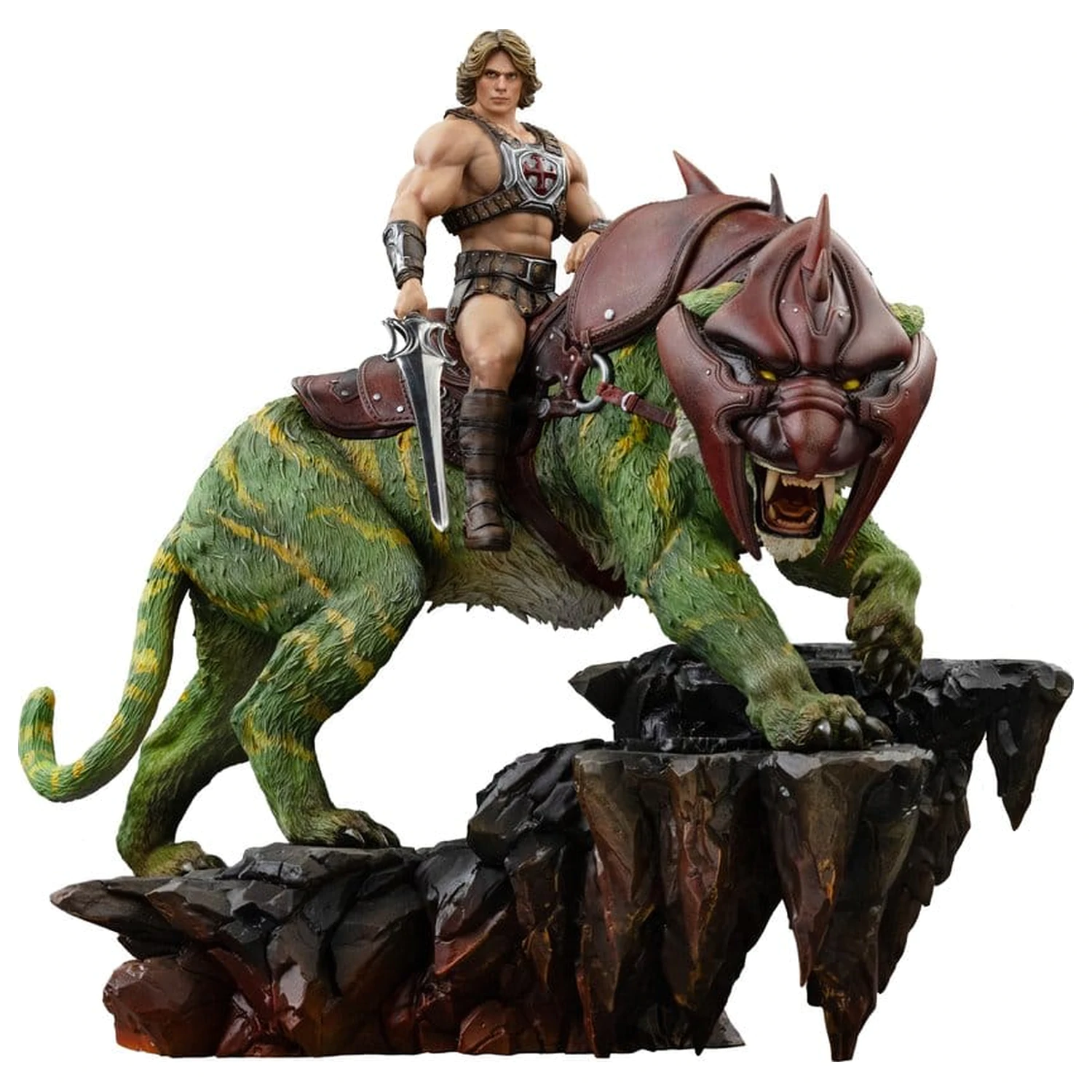 Masters of the Universe Art Scale Statue 1/10 He-Man and Battle Cat 33 cm product photo