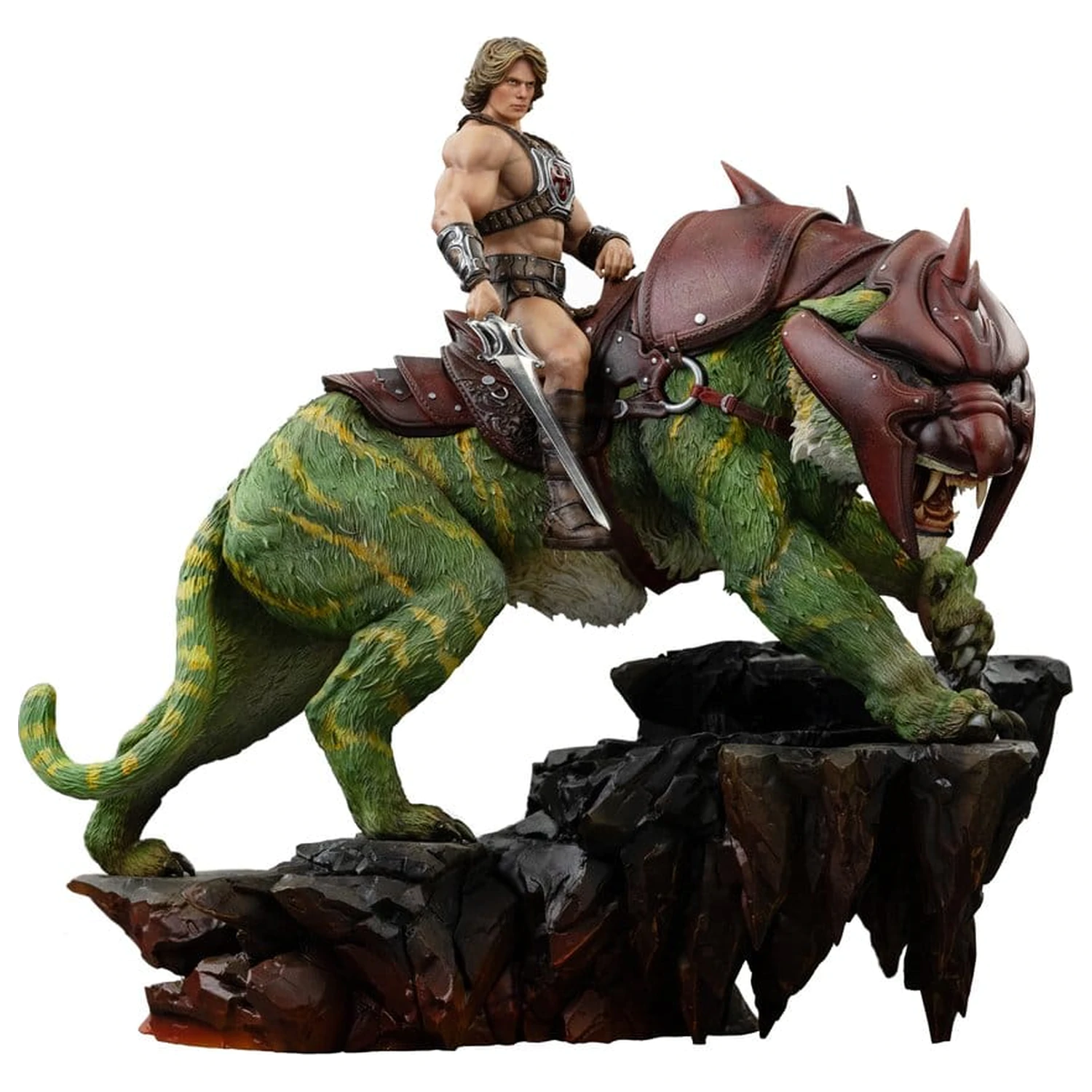 Masters of the Universe Art Scale Statue 1/10 He-Man and Battle Cat 33 cm product photo