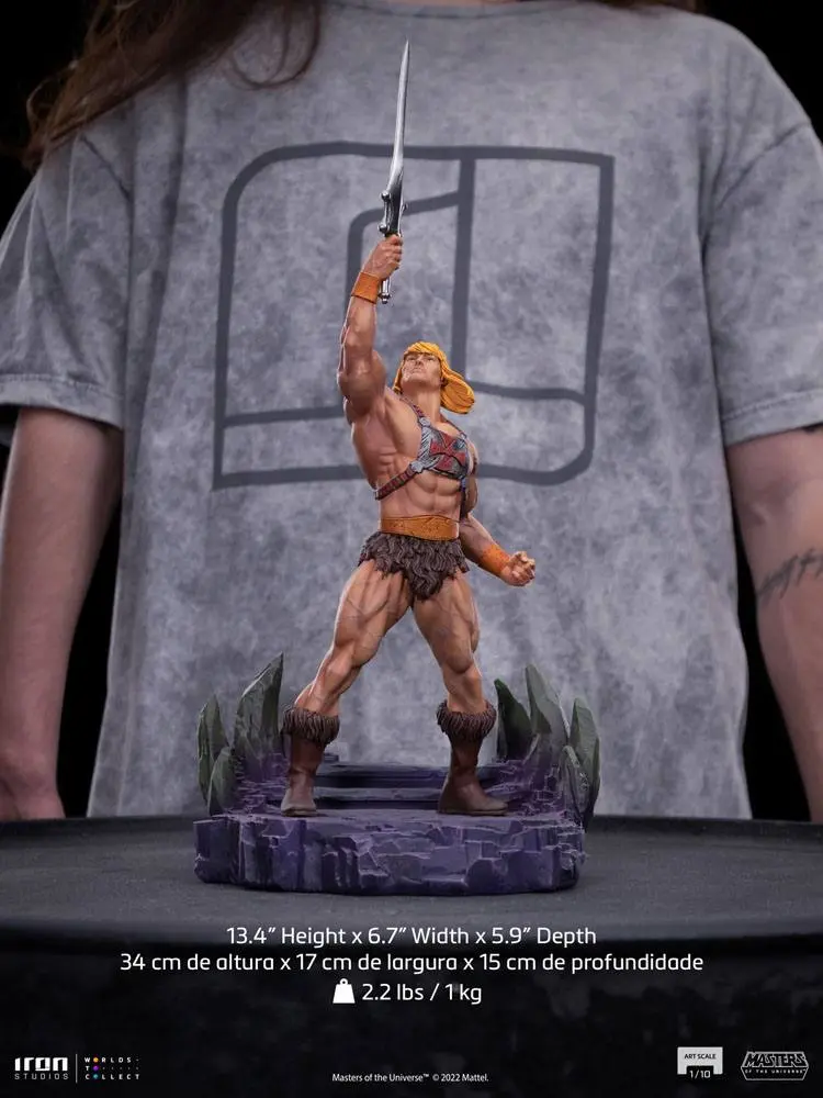 Masters of the Universe Art Scale Statue 1/10 He-Man 22 cm product photo