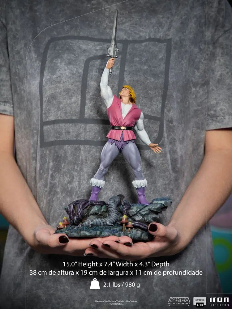 Masters of the Universe Art Scale Statue 1/10 Prince Adam 38 cm product photo