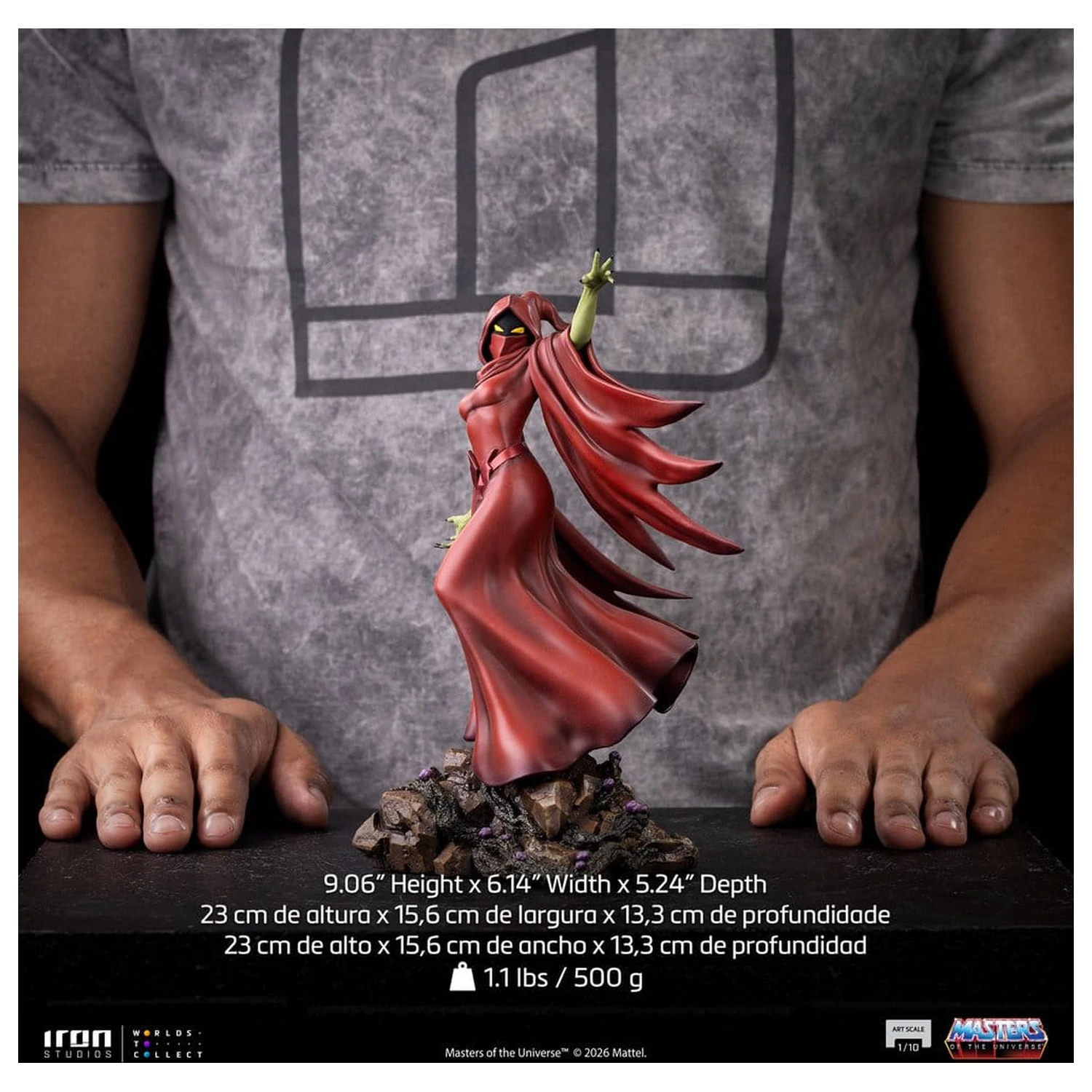 Masters of the Universe Art Scale Statue 1/10 Shadow Weaver 23 cm           product photo