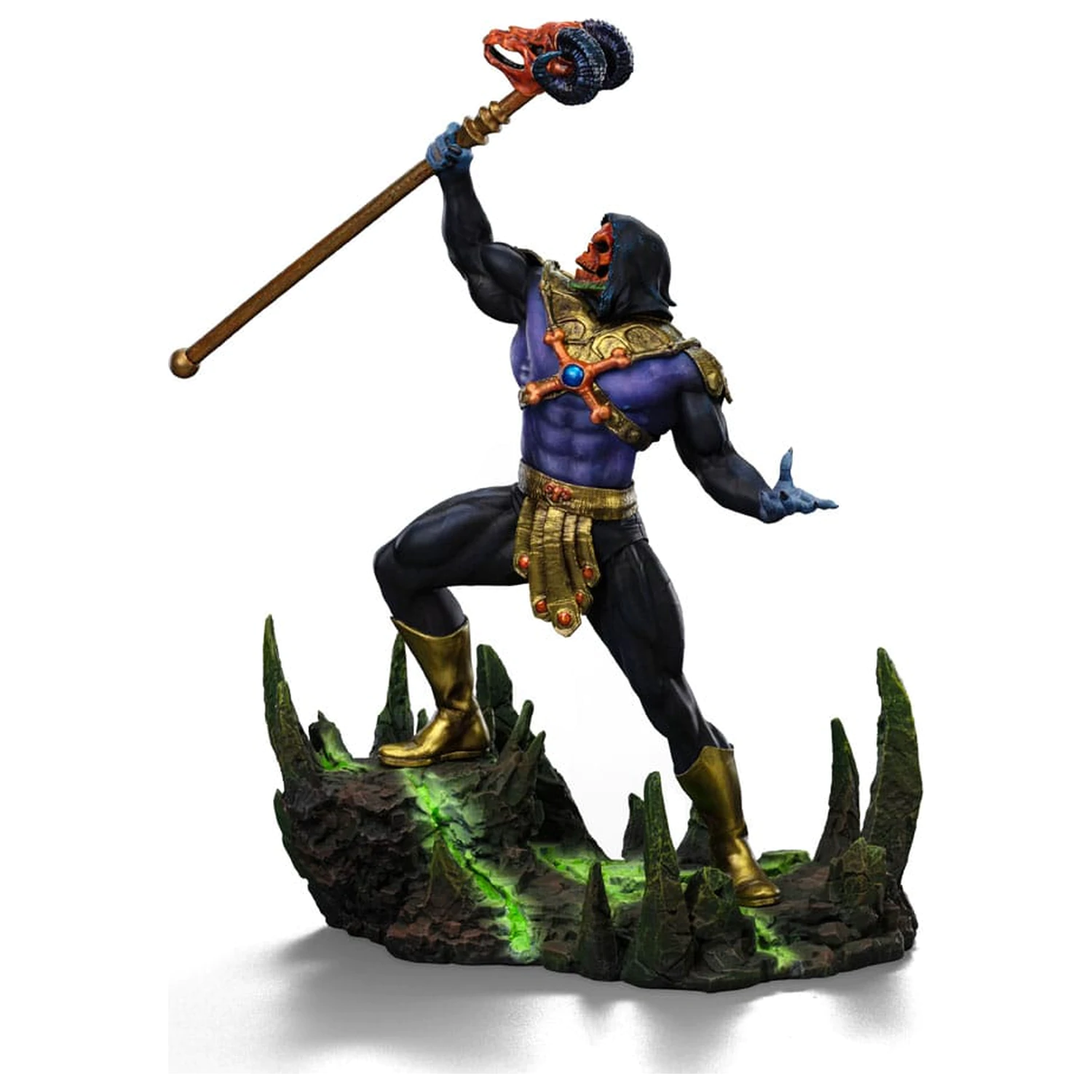 Masters of the Universe Art Scale Statue 1/10 Skeletor Disco Ver. 28 cm product photo