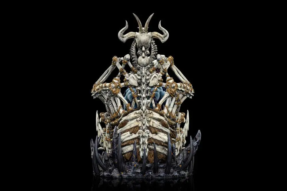 Masters of the Universe Art Scale Deluxe Statue 1/10 Skeletor on Throne Deluxe 29 cm product photo