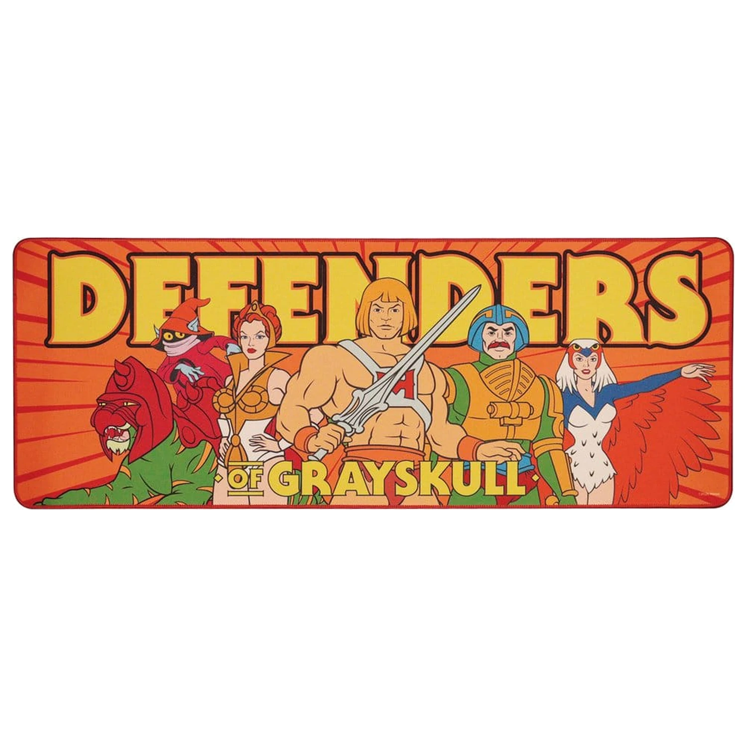 Masters of the Universe Desk Pad & Coaster Set Heroes product photo