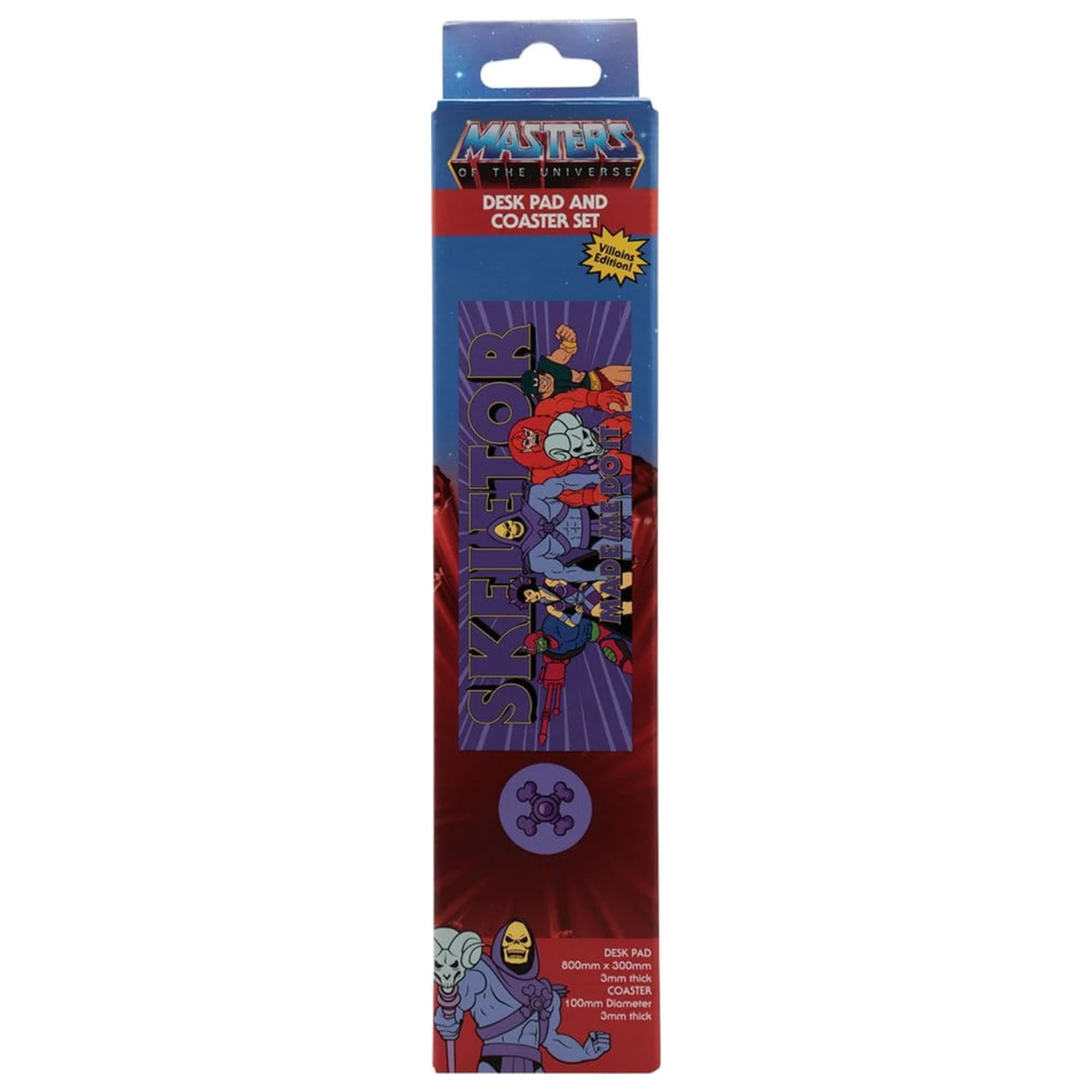 Masters of the Universe Desk Pad & Coaster Set Villains product photo