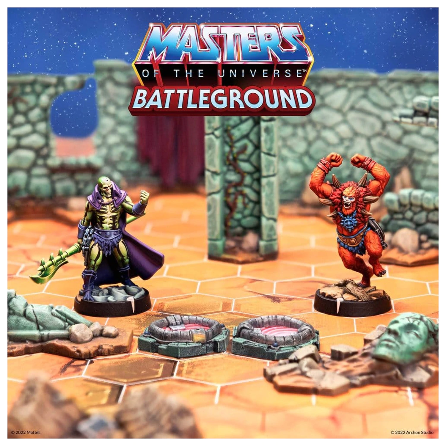 Masters of the Universe: Battleground Miniatures Game Wave 1: Evil Warriors Faction *German Version* product photo