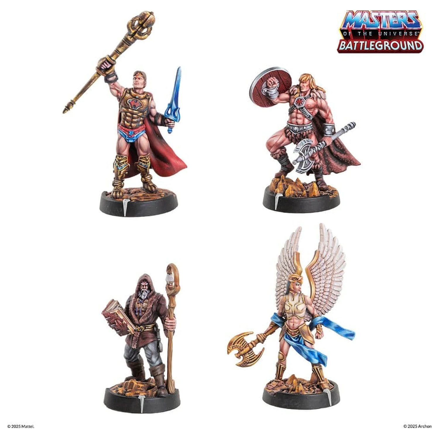 Masters of the Universe: Battleground Miniatures Game Wave 10: Preternian Heroes Faction *English Version* product photo