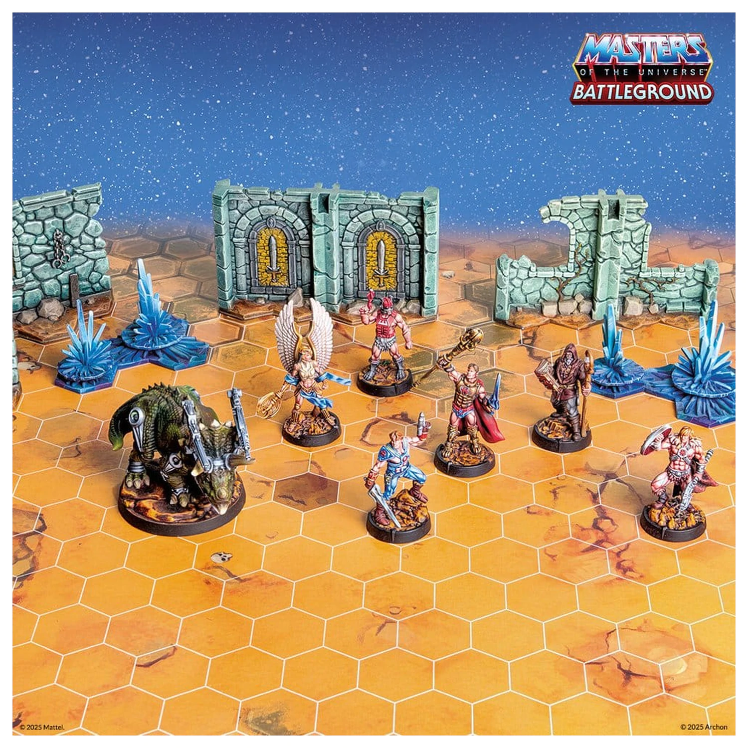 Masters of the Universe: Battleground Miniatures Game Wave 10: Preternian Heroes Faction *German Version* product photo