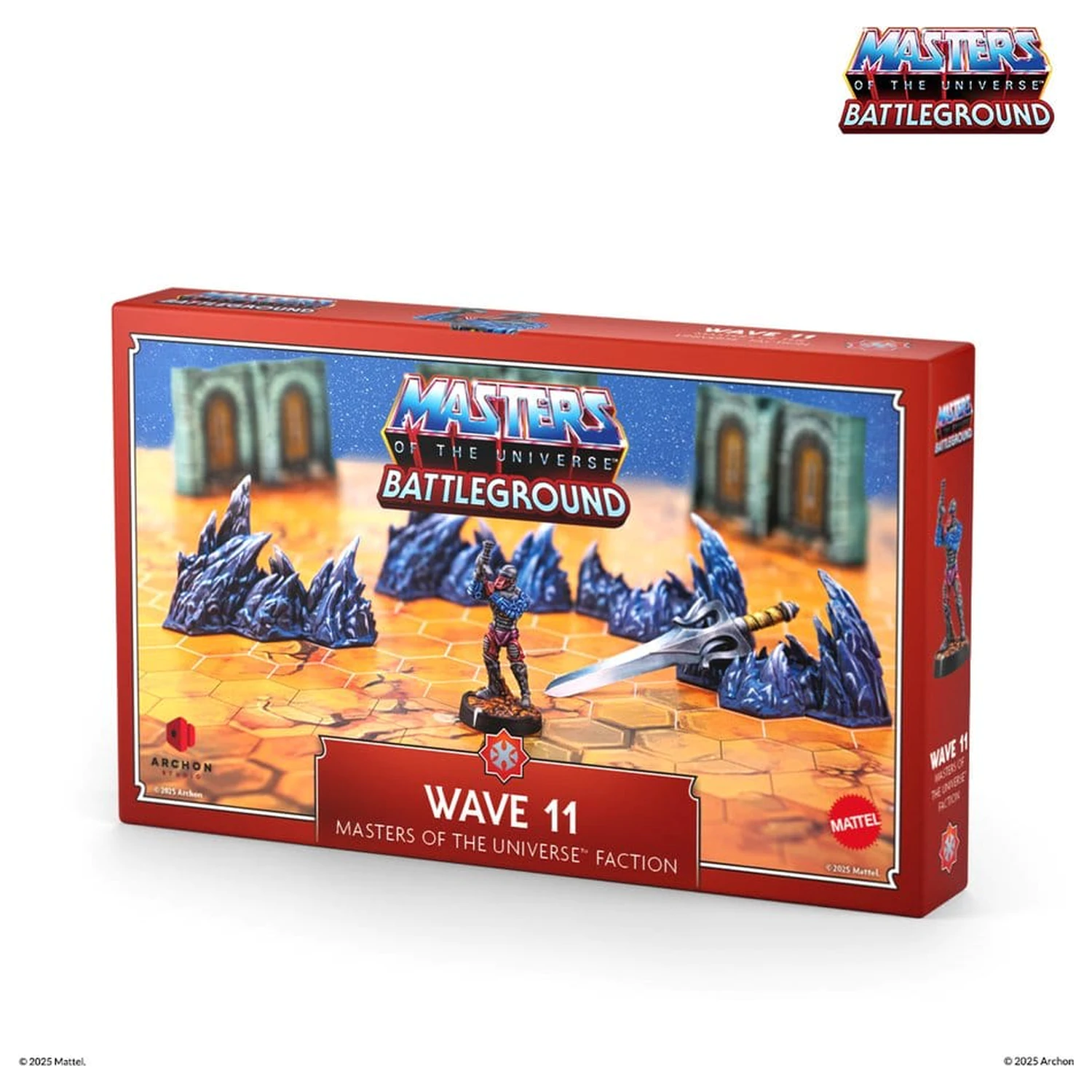 Masters of the Universe: Battleground Miniatures Game Wave 11: Masters of the Universe Faction (Roboto) *English Version* product photo