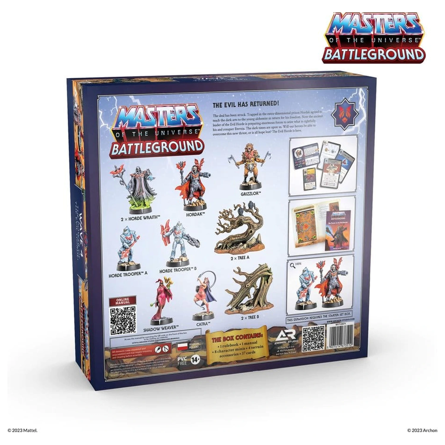Masters of the Universe: Battleground Miniatures Game Wave 4: The Power of the Evil Horde *German Version* product photo