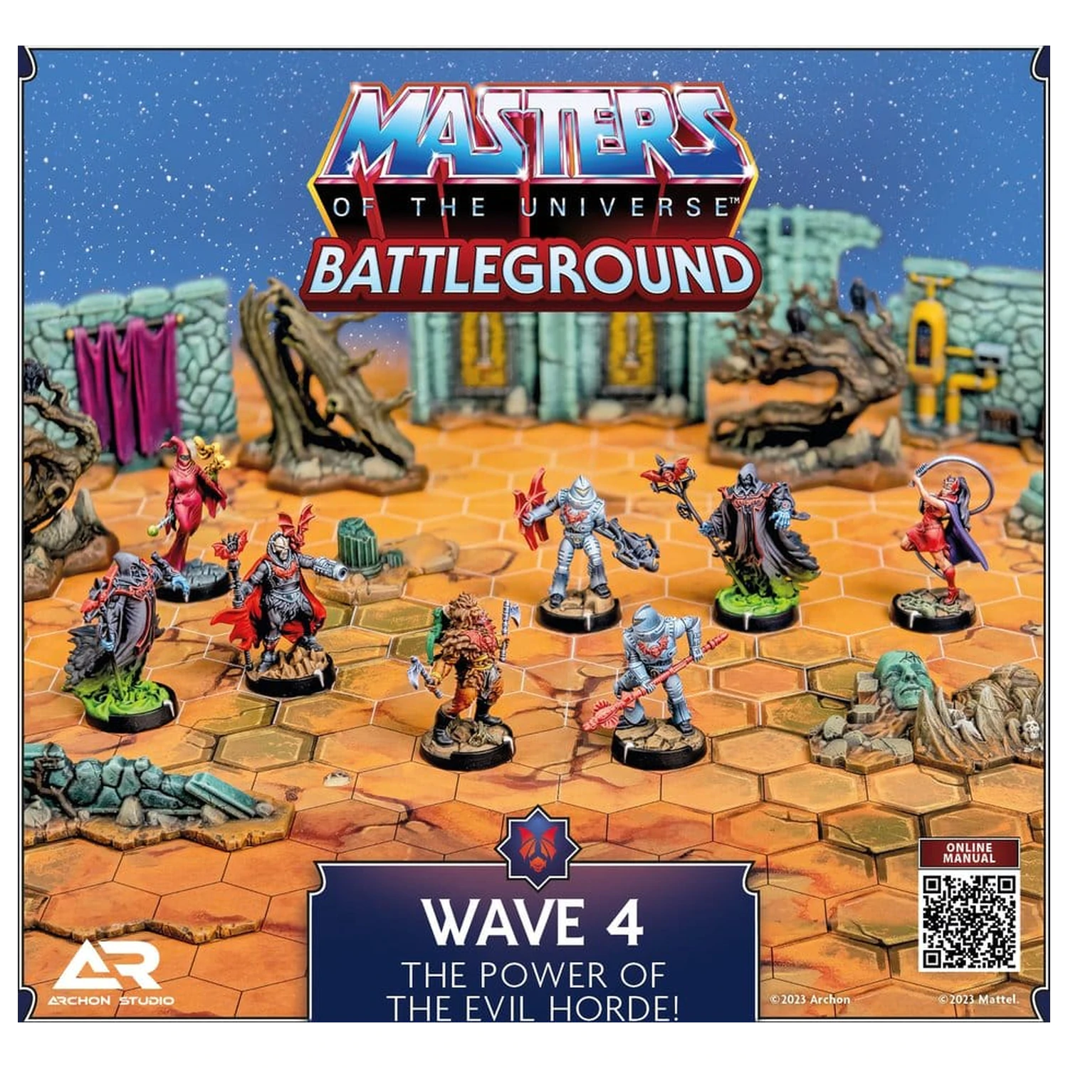 Masters of the Universe: Battleground Miniatures Game Wave 4: The Power of the Evil Horde *German Version* product photo