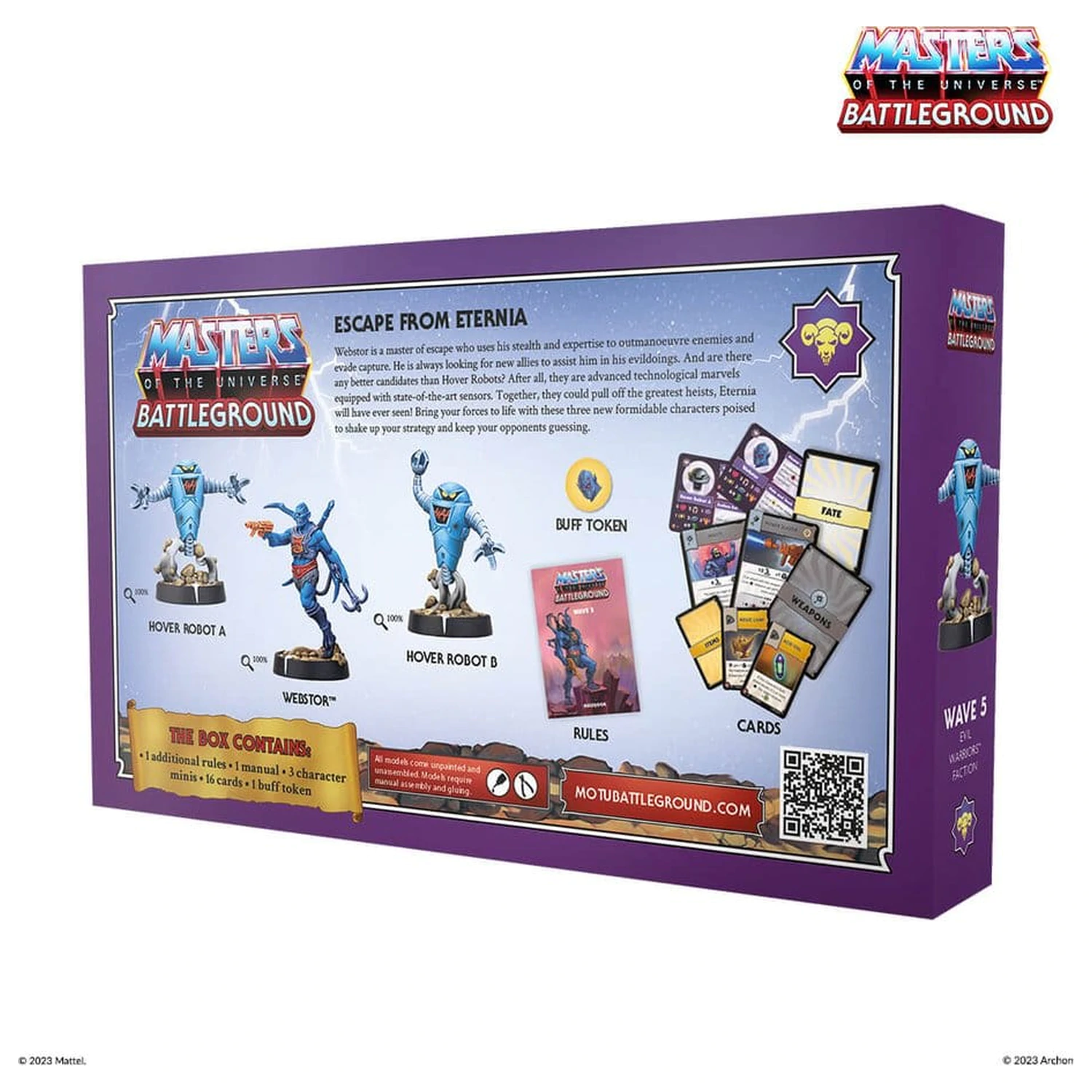 Masters of the Universe: Battleground Miniatures Game Wave 5: Evil Warriors Faction *English Version* product photo