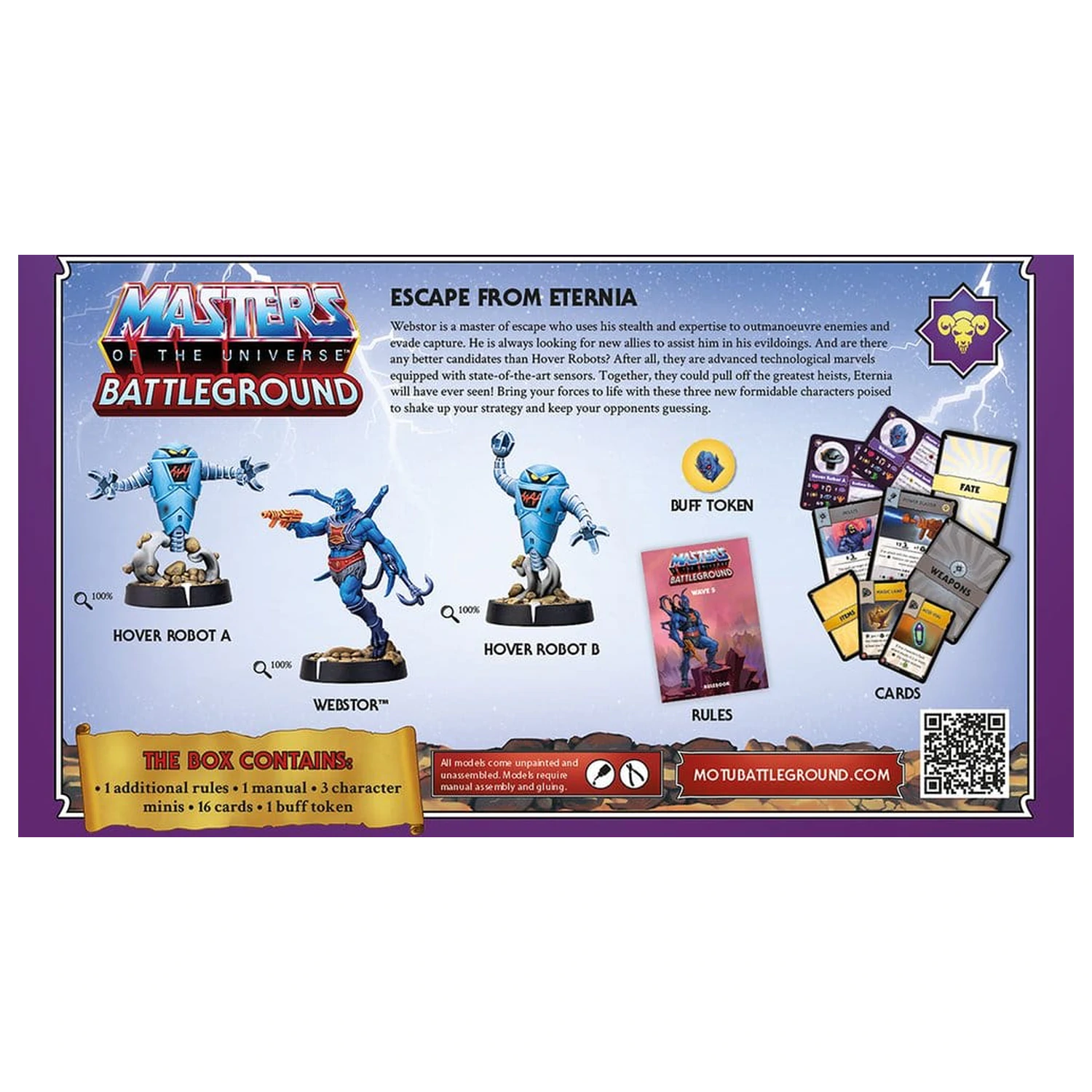 Masters of the Universe: Battleground Miniatures Game Wave 5: Evil Warriors Faction *English Version* product photo