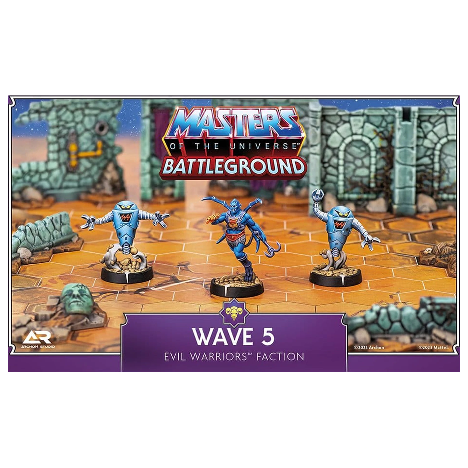 Masters of the Universe: Battleground Miniatures Game Wave 5: Evil Warriors Faction *German Version* product photo