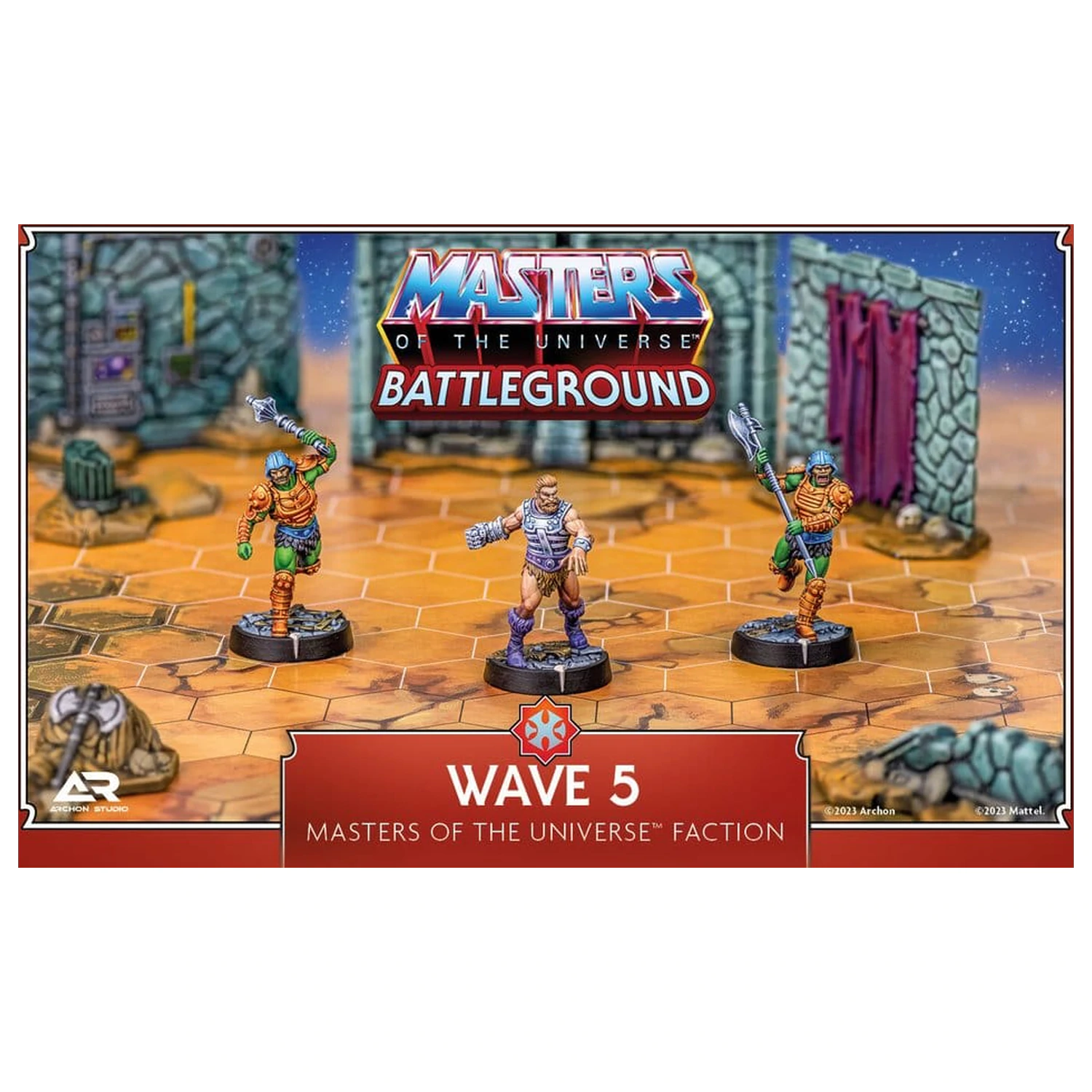 Masters of the Universe: Battleground Miniatures Game Wave 5: Masters of the Universe Faction *English Version* product photo
