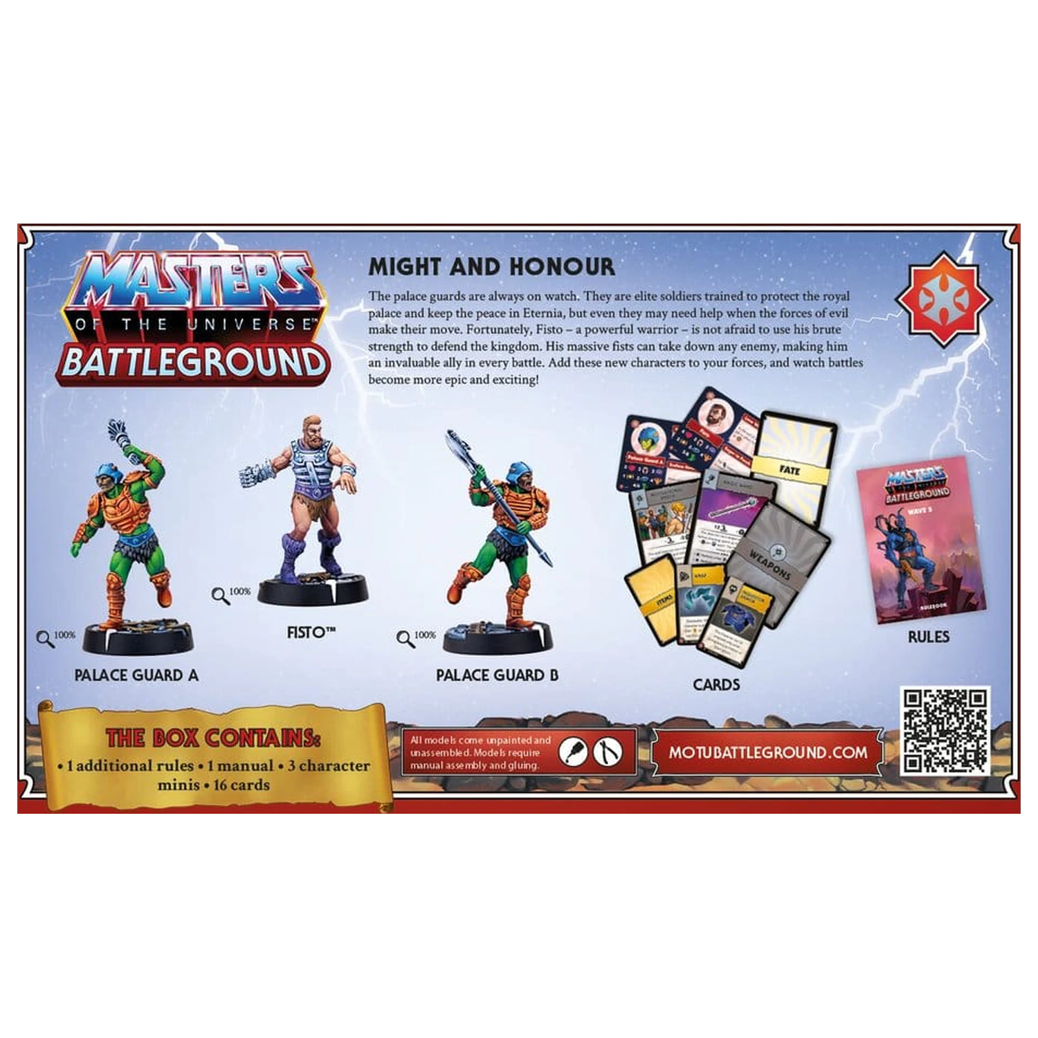 Masters of the Universe: Battleground Miniatures Game Wave 5: Masters of the Universe Faction *German Version* product photo