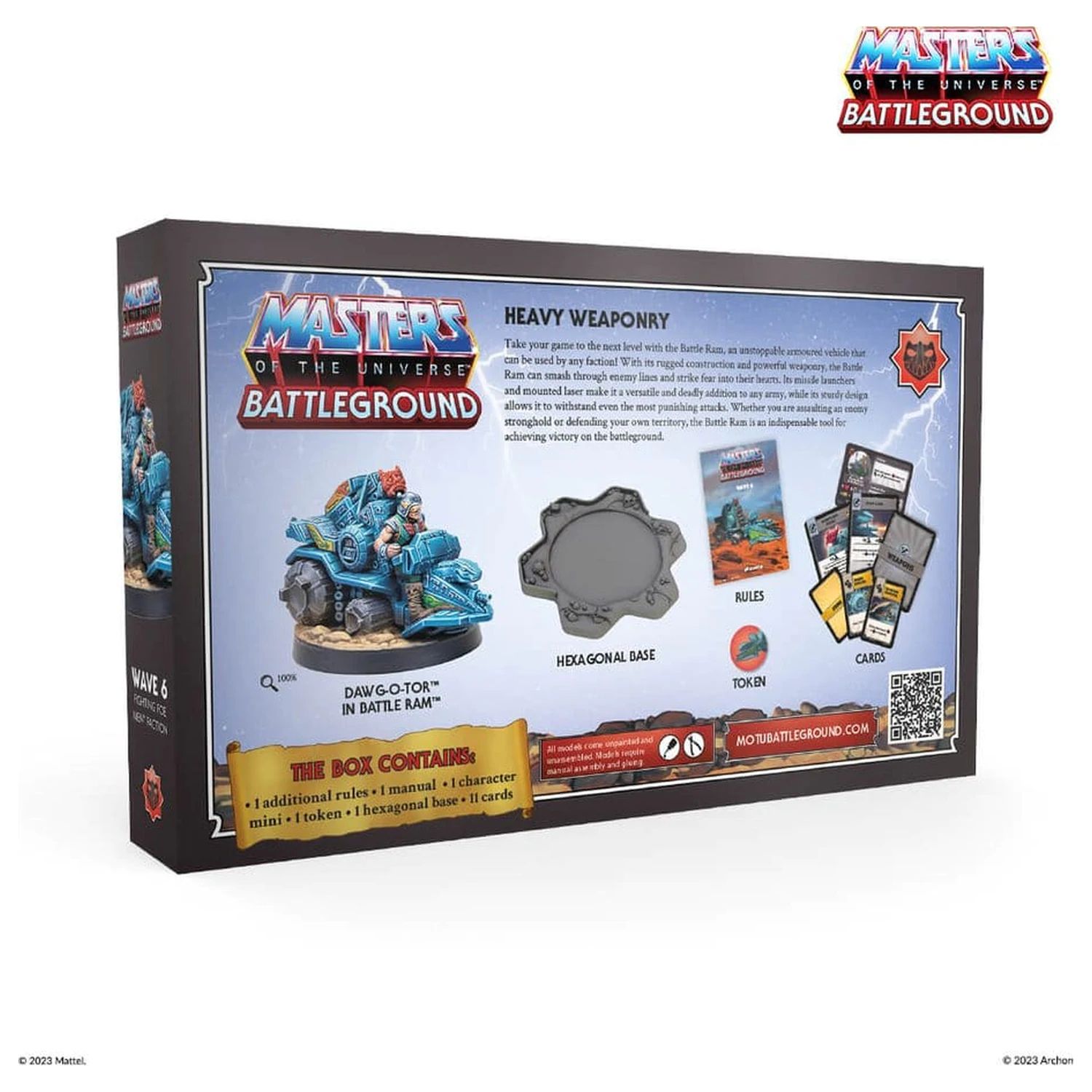 Masters of the Universe: Battleground Miniatures Game Wave 6: Fighting Foe Men Faction *English Version* product photo