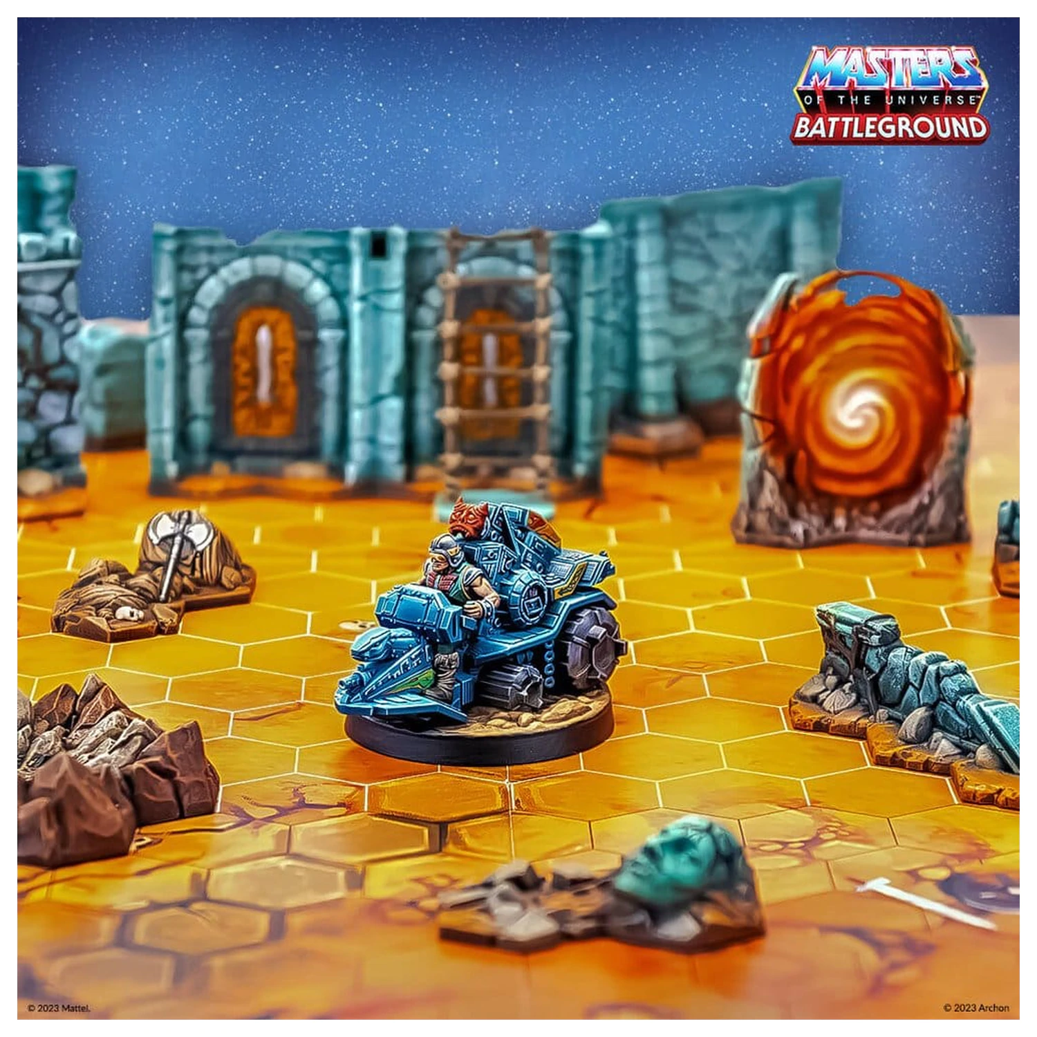 Masters of the Universe: Battleground Miniatures Game Wave 6: Fighting Foe Men Faction *English Version* product photo