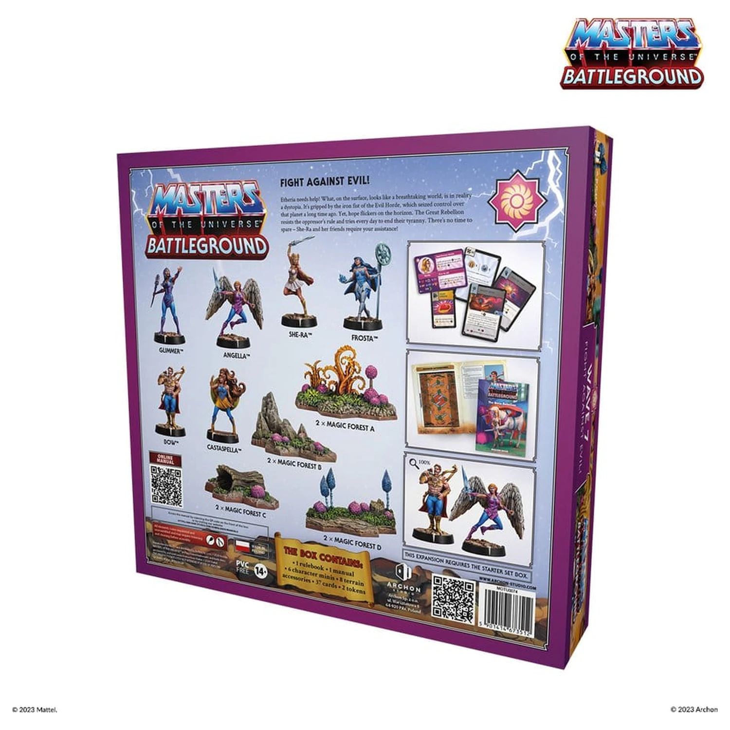 Masters of the Universe: Battleground Miniatures Game Wave 7: The Great Rebellion *English Version* product photo