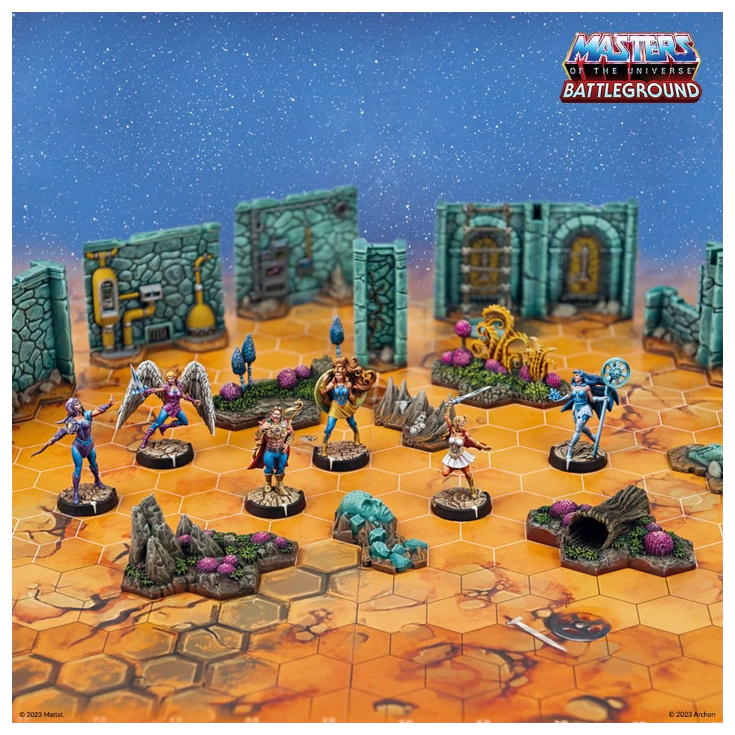 Masters of the Universe: Battleground Miniatures Game Wave 7: The Great Rebellion *English Version* product photo