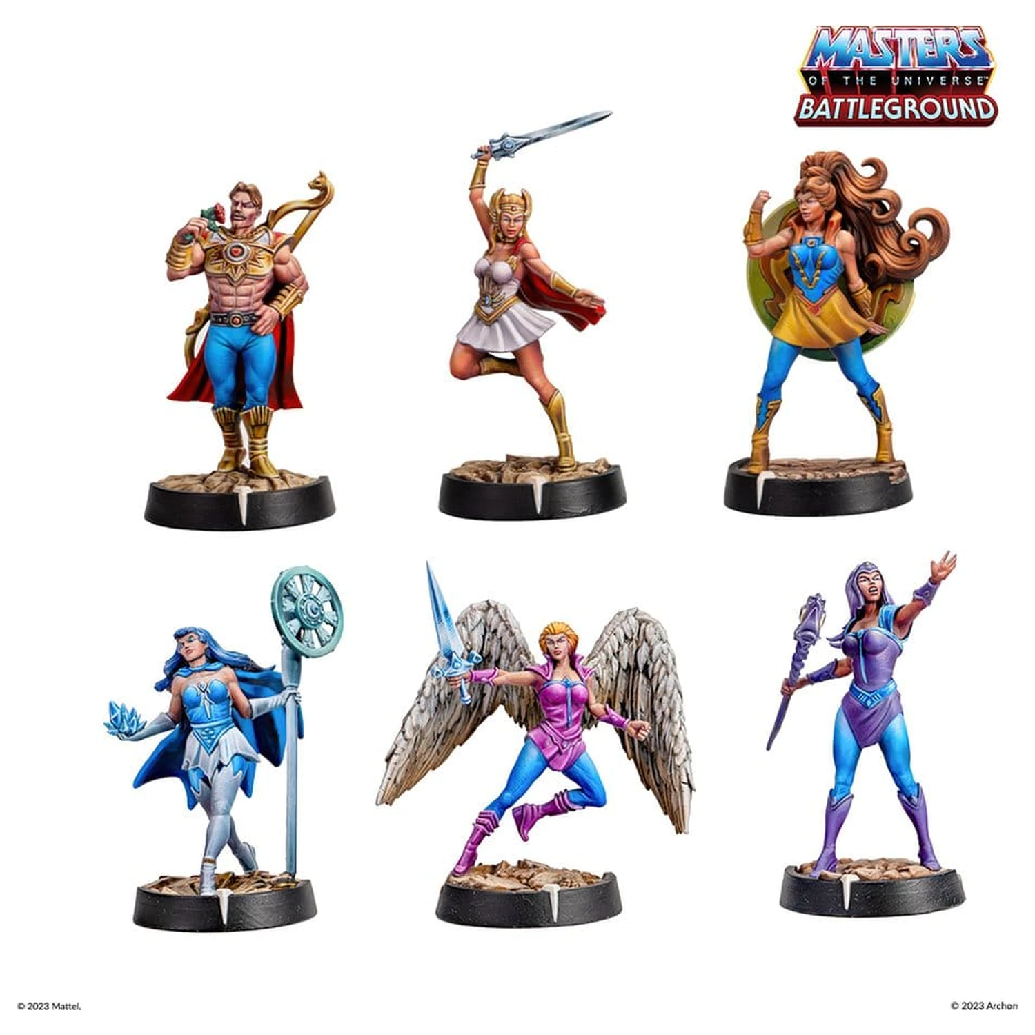 Masters of the Universe: Battleground Miniatures Game Wave 7: The Great Rebellion *German Version* product photo