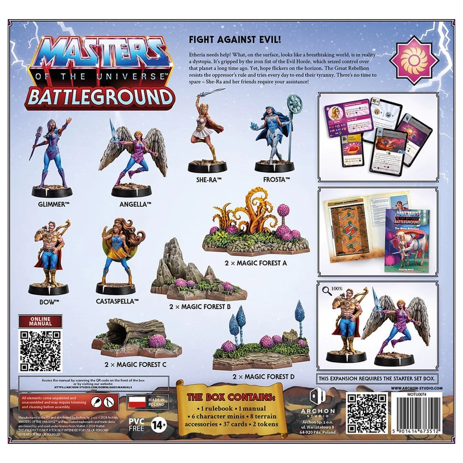 Masters of the Universe: Battleground Miniatures Game Wave 7: The Great Rebellion *German Version* product photo