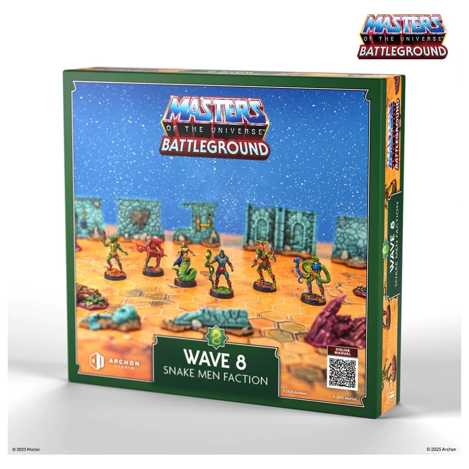 Masters of the Universe: Battleground Miniatures Game Wave 8: Snake Men Faction *German Version* product photo