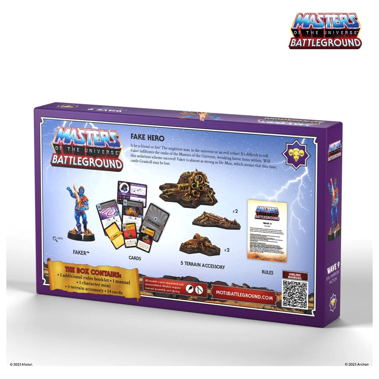 Masters of the Universe: Battleground Miniatures Game Wave 9: Evil Warriors Faction *English Version* product photo