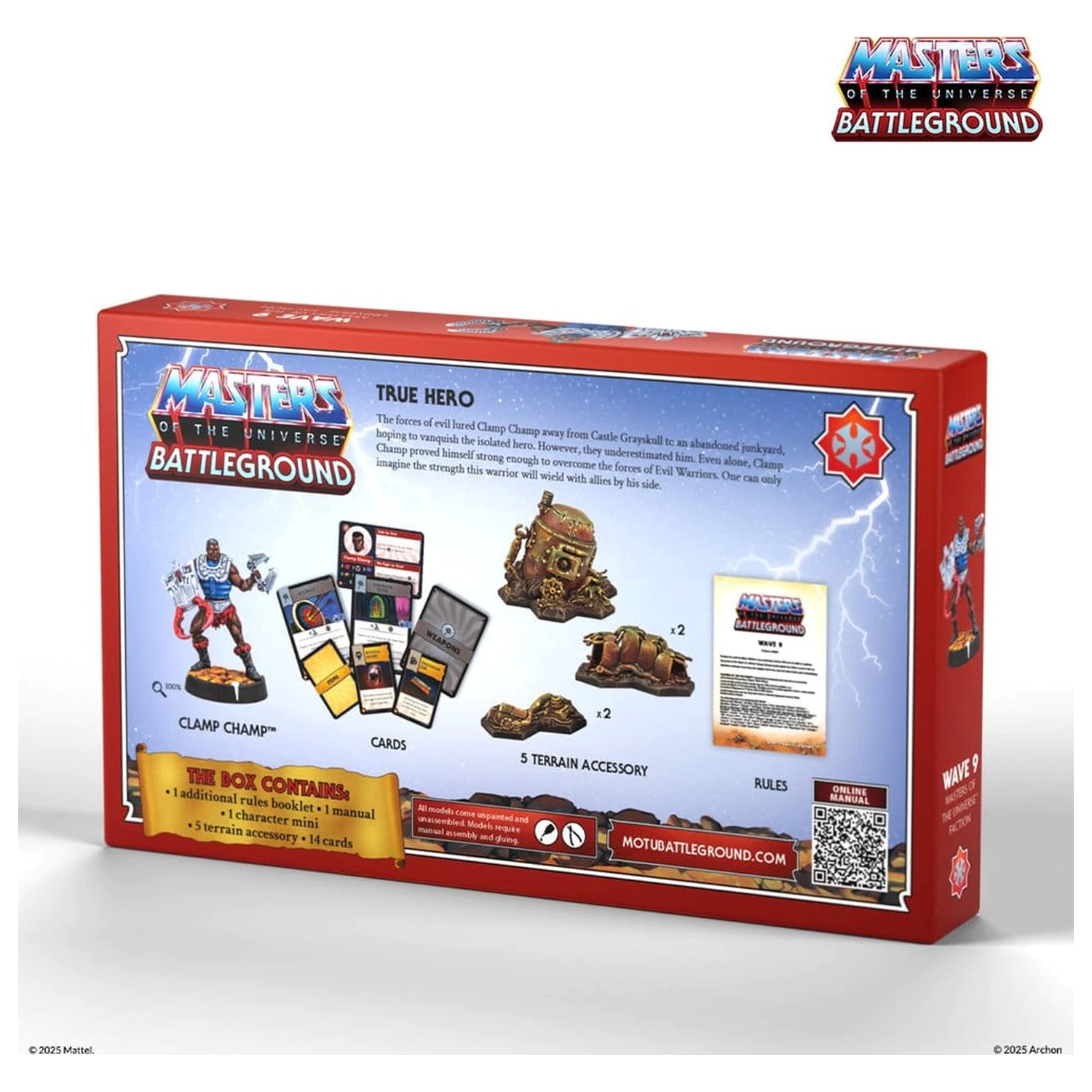 Masters of the Universe: Battleground Miniatures Game Wave 9: Masters of the Universe Faction *German Version* product photo