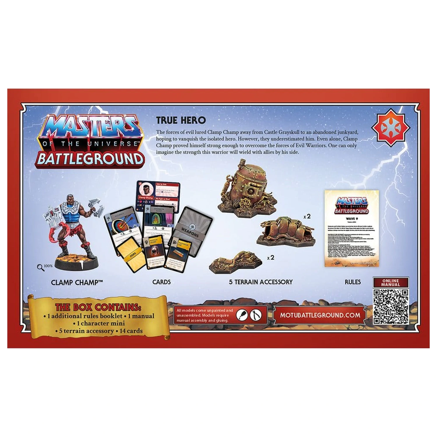Masters of the Universe: Battleground Miniatures Game Wave 9: Masters of the Universe Faction *German Version* product photo