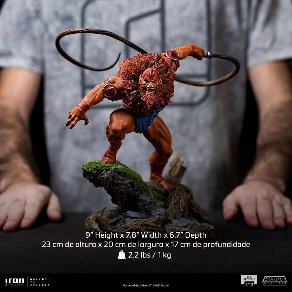 Masters of the Universe BDS Art Scale Statue 1/10 Beast Man 23 cm product photo