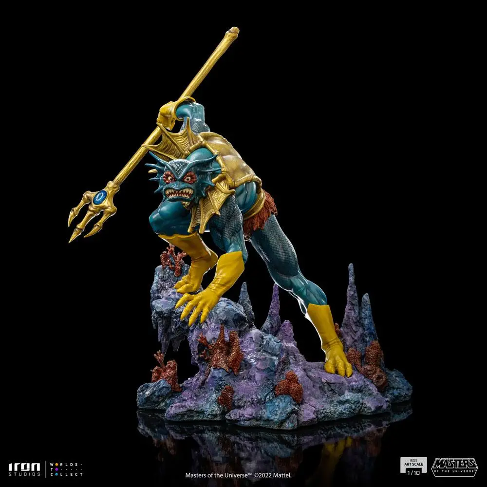 Masters of the Universe BDS Art Scale Statue 1/10 Mer-Man 27 cm termékfotó