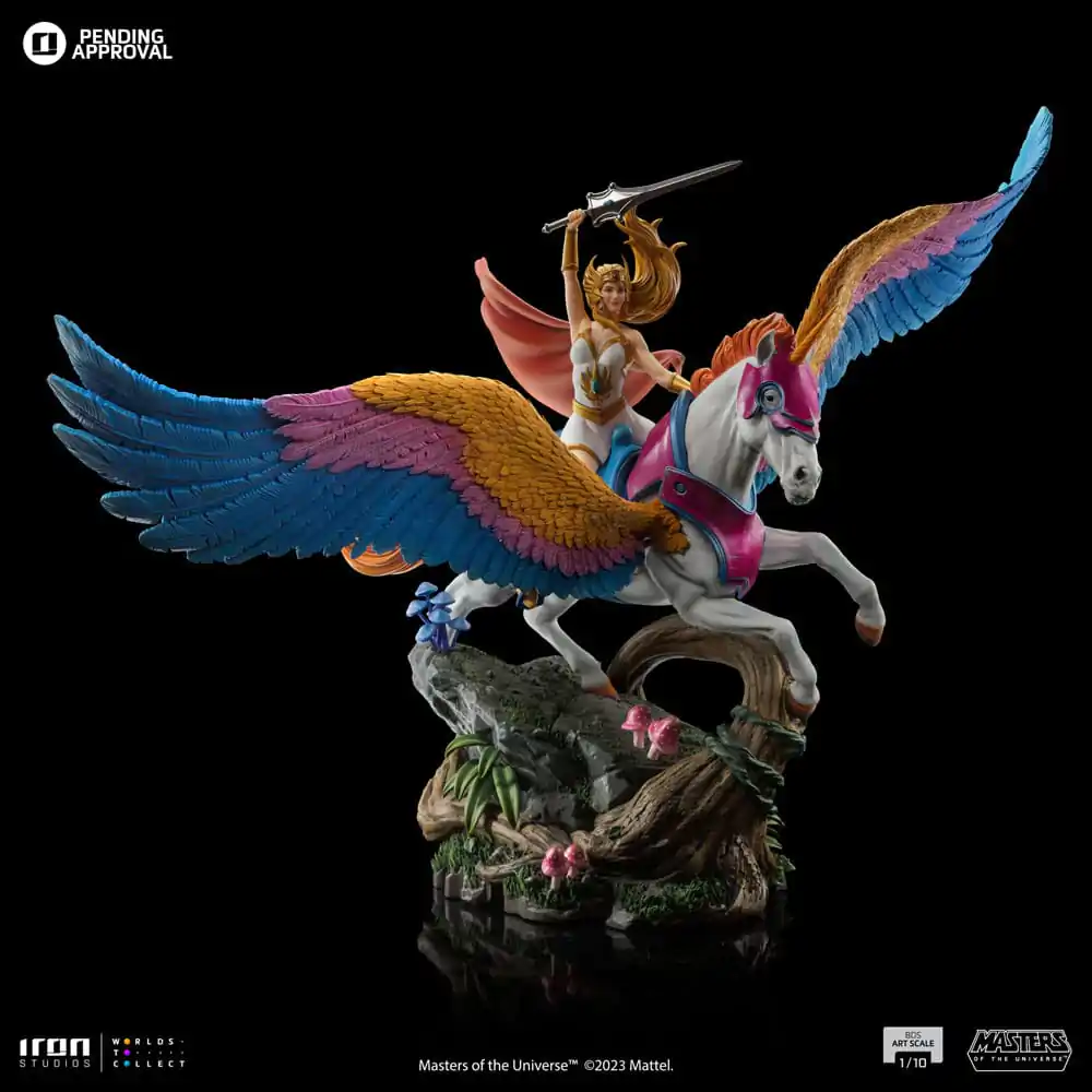 Masters of the Universe BDS Art Scale Statue 1/10 She-Ra and Swiftwind 42 cm product photo