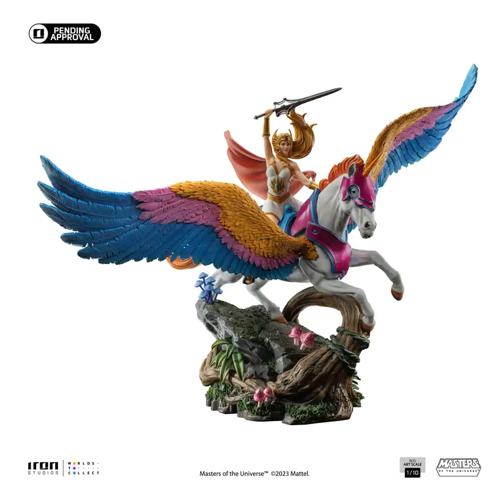 Masters of the Universe BDS Art Scale Statue 1/10 She-Ra and Swiftwind 42 cm product photo