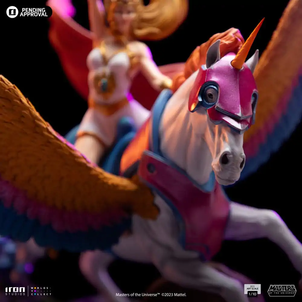Masters of the Universe BDS Art Scale Statue 1/10 She-Ra and Swiftwind 42 cm product photo