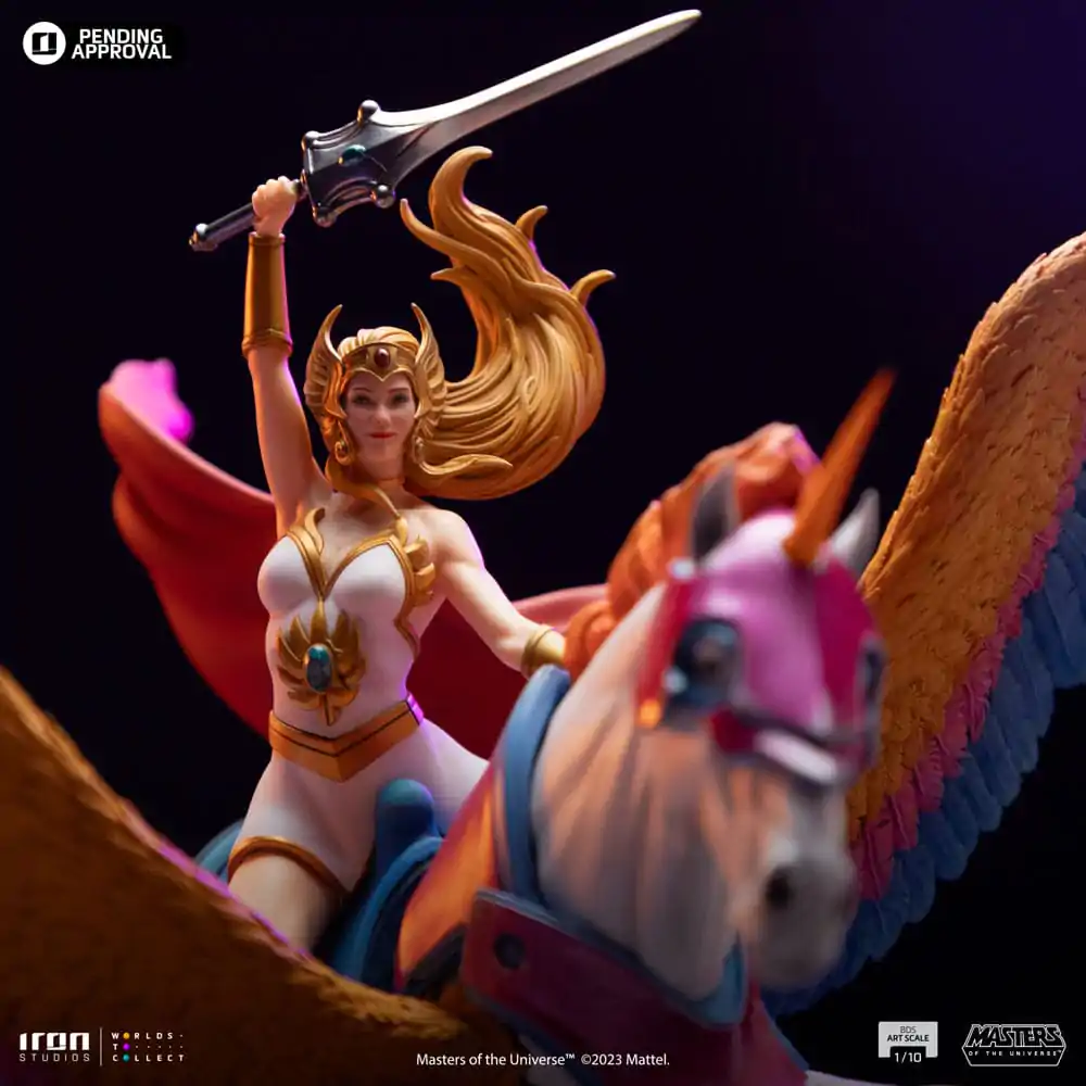 Masters of the Universe BDS Art Scale Statue 1/10 She-Ra and Swiftwind 42 cm product photo