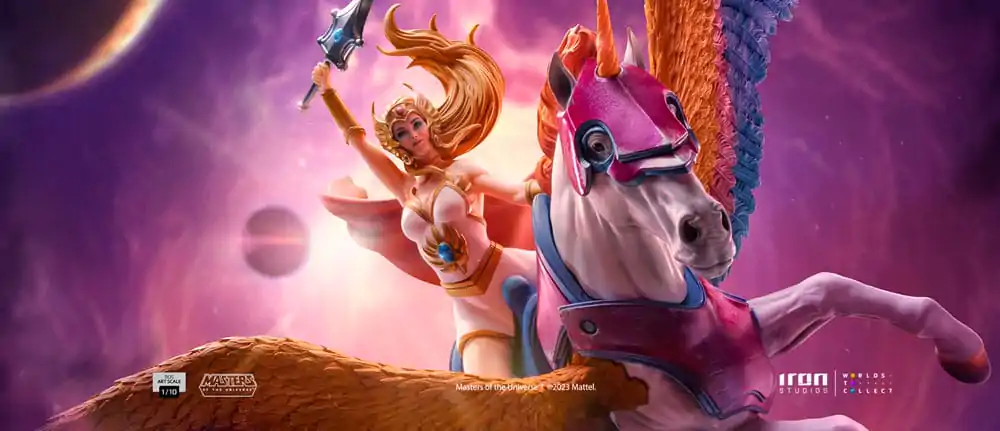 Masters of the Universe BDS Art Scale Statue 1/10 She-Ra and Swiftwind 42 cm product photo