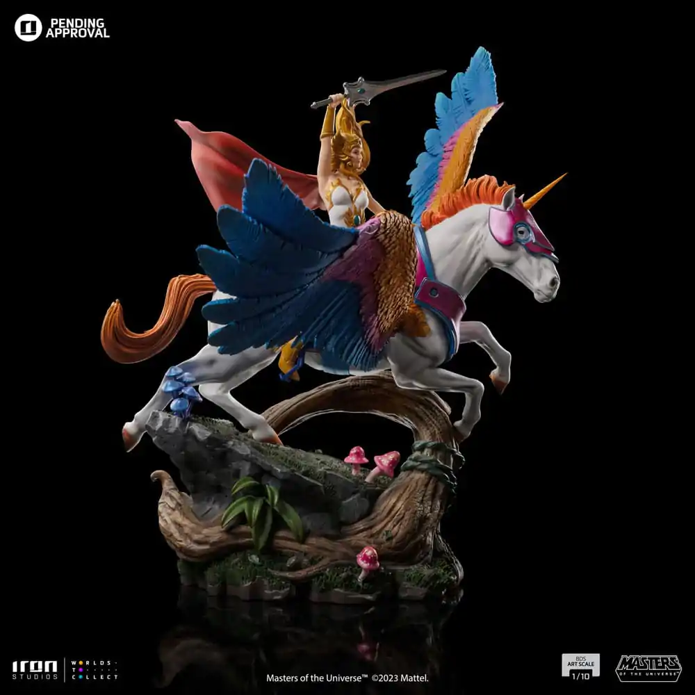 Masters of the Universe BDS Art Scale Statue 1/10 She-Ra and Swiftwind 42 cm product photo