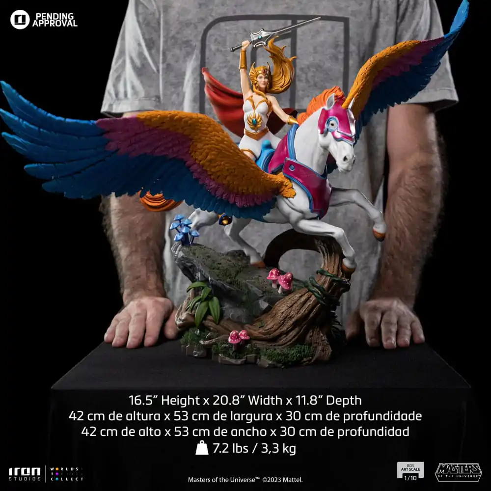 Masters of the Universe BDS Art Scale Statue 1/10 She-Ra and Swiftwind 42 cm product photo
