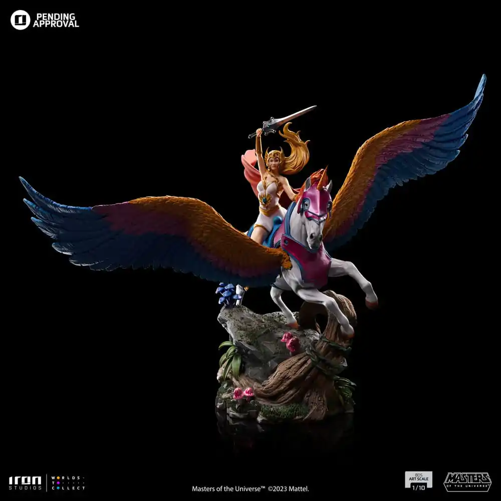 Masters of the Universe BDS Art Scale Statue 1/10 She-Ra and Swiftwind 42 cm product photo