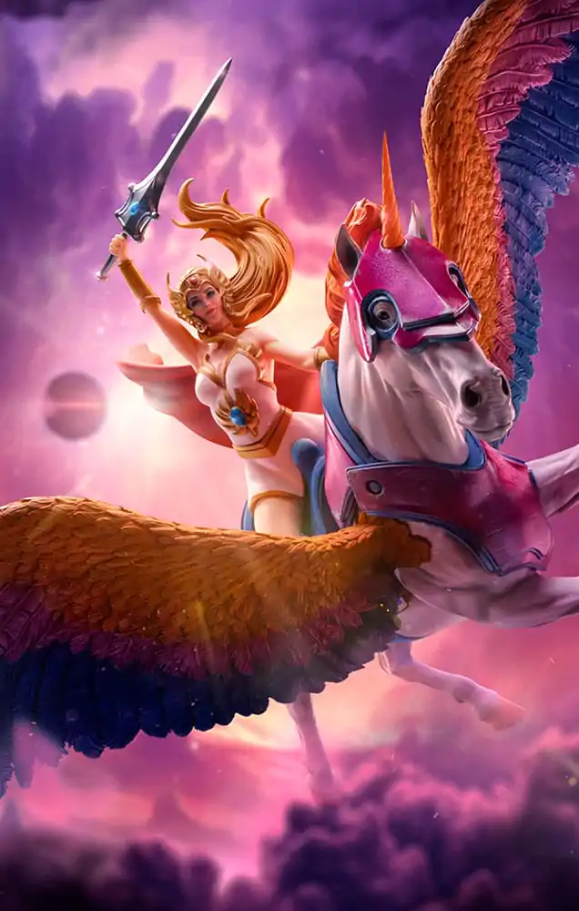 Masters of the Universe BDS Art Scale Statue 1/10 She-Ra and Swiftwind 42 cm product photo