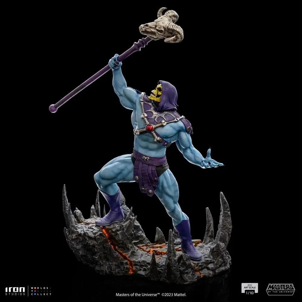 Masters of the Universe BDS Art Scale Statue 1/10 Skeletor 28 cm termékfotó